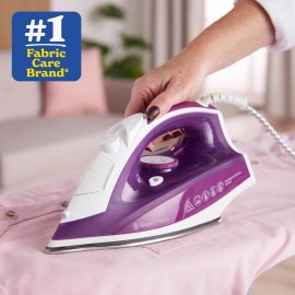 Fier de calcat Russell Hobbs 23060, 2400W, talpa otel inoxidabil, rezervor de apa 300ml 
