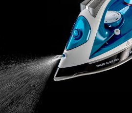 Fier de calcat Russell Hobbs Speedglide Pro 23970 2600 W Talpa ceramica antiaderenta, Tehnologie Anti-Calc & Auto-curățare