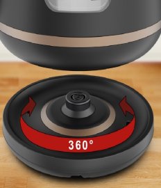 Fierbator apa TEFAL Includeo KI533811, 1l, 1800W, negru