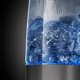Fierbator de apa Russell Hobbs 27750, putere 3000W, capacitate 1.7L, oprire automata, protectie impotriva fierberii uscate, filtru anticalcar detasabil, sticla
