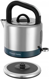Fierbator de apa Russell Hobbs Distinctions Ocean Blue 26421-70, 1,5 litri, 2400W, Inox