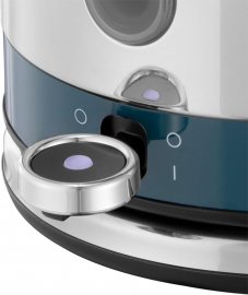 Fierbator de apa Russell Hobbs Distinctions Ocean Blue 26421-70, 1,5 litri, 2400W, Inox