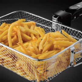 Friteuza Russell Hobbs Deep Fat Fryer 24570, 2.5 l ulei, 1800W, 1 kg alimente