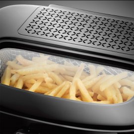 Friteuza Russell Hobbs Deep Fat Fryer 24570, 2.5 l ulei, 1800W, 1 kg alimente