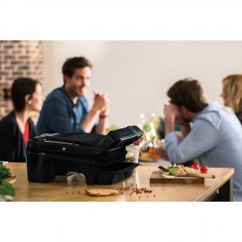 Gratar electric OptiGrill Elite GC750830, 2000 W, 12 programe, functie Searing Boost, 600 cm2 suprafata de gatire, negru