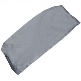 Husa de protectie pentru banca de exterior cu 2 locuri si masa VonHaus 2522024, impermeabila, anti-vant, captuseala din PVC, gri
