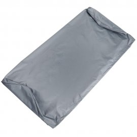 Husa de protectie pentru banca de exterior cu 3 locuri VonHaus 2522023, impermeabila, anti-vant, captuseala din PVC, gri
