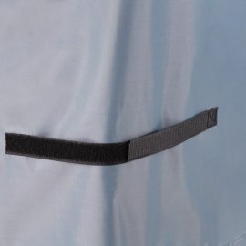 Husa de protectie pentru gratarul de gradina VonHaus 2522029.1, impermeabila, anti-vant, din material Oxford 420D, 124x67cm, gri ardezie