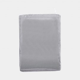 Husa de protectie pentru mobilierul exterior VonHaus 2500123, in forma de L, impermeabila, anti-vant, din PVC, gri