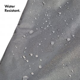 Husa de protectie pentru scaune de exterior VonHaus 2500865, impermeabila, anti-vant, captuseala din PVC, gri