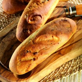  Masina de paine Tefal Home Bread Baguette PF610138, 1600W, 1500 g, 16 programe, alb 