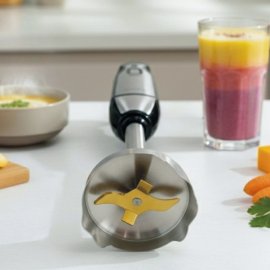 Mixer Vertical HAEGER Extreme CUP 1000W, Lame din Titan, Cana Inlcusa Picior Inox, Functie Turbo, 2 Viteze, Iluminare Led, HB-10G.029A