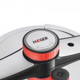 Oala de Fiert Sub Presiune HAEGER Easy Cooker 2in1, 8 Litri, Diametru 24cm, Otel Inoxidabil de Inalta Calitate, 3 Sisteme de Siguranta, Compatibila Gaz, Electric si Inductie, PC-8SS.023A