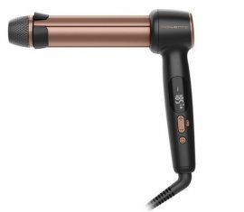 Ondulator ROWENTA Twist Curl CF4620E0, 210 grade, invelis ceramic, negru