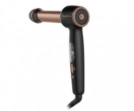 Ondulator ROWENTA Twist Curl CF4620E0, 210 grade, invelis ceramic, negru