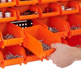 Organizator de perete cu 30 de sertare fabricate din plastic rezistent VonHaus 3515240