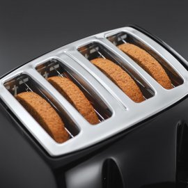 Prajitor de paine Russell Hobbs 21651, 4 felii, 1500 W, Functie dezghetare