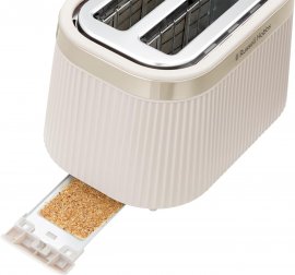 Prajitor de paine Russell Hobbs 26761, 2 Felii, Putere 980 W, Functie dezghetare, Design piatra, Indicator Luminos