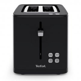 Prajitor de paine Tefal Smart'n Light TT640810, 850W, 2 felii, ecran digital, 3 functii dedicate