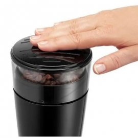 Rasnita cafea DELONGHI KG200, Capacitate 90g, Putere 170W, negru