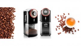 Rasnita de cafea ETA Perfetto 0068, Putere 100 W, 200 g, 17 grade de macinare, recipient de cafea separat