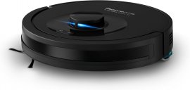 Robot de aspirare Rowenta X-Plorer Serie 85 RR87C5WH, aspirator si mop, putere 6000 Pa, 270 min, 4 trepte, capacitate 0.26L, sistem Smart Aqua Power, negru