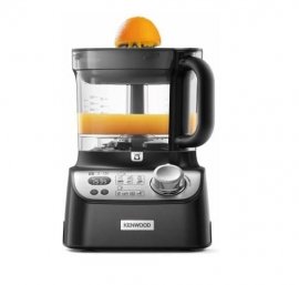 Robot de bucatarie MultiPro Express Kenwood FDM72.990.BK, putere 1000W, 8 accesorii de procesare, viteza variabila si pulsatila, cantar digital integrat, capacitate 3L/ 1.5L