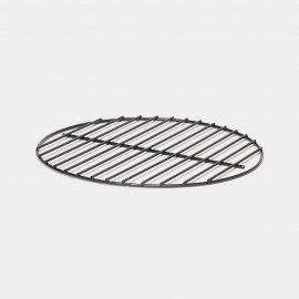 Semineu rotund pentr exterior, cu gratar cu lemne/ carbuni VonHaus 2500702.1, din beton artificial, vatrai inclus, bej