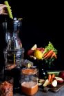 Storcator de fructe si legume cu melc Sam Cook PSC-50/B, Stoarcere Lenta, Presare la rece, 2 Site Inox, 33 RPM, Fara BPA