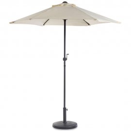 Suport baza pentru umbrela de soare VonHaus 2500157, din polirasina, greutate 12 kg, compatibila cu umbrele de 5.5 cm diametru stalp
