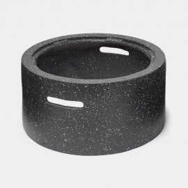 Vatra de Foc / Semineu Exterior pentru Gradina cu Gratar VonHaus Fire Pit 2500936, material beton artificial, Ideal pentru gradina sau terasa